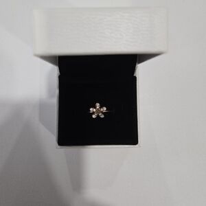 Pandora Rose Gold Dazzling Daisy Ring Size 8